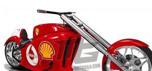 Motor Ferrari Modifikasi