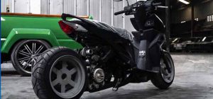 Modifikasi Honda BeAT Menjadi Matic Lowrider