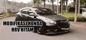 Modifikasi Honda HRV Hitam