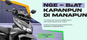 Honda BeAT 2023 Terbaru Terlihat Sporty Nih Sob!