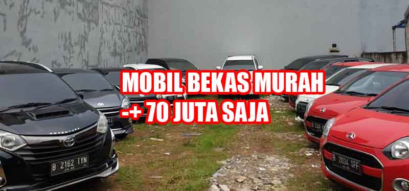 mobil bekas murah 70 juta